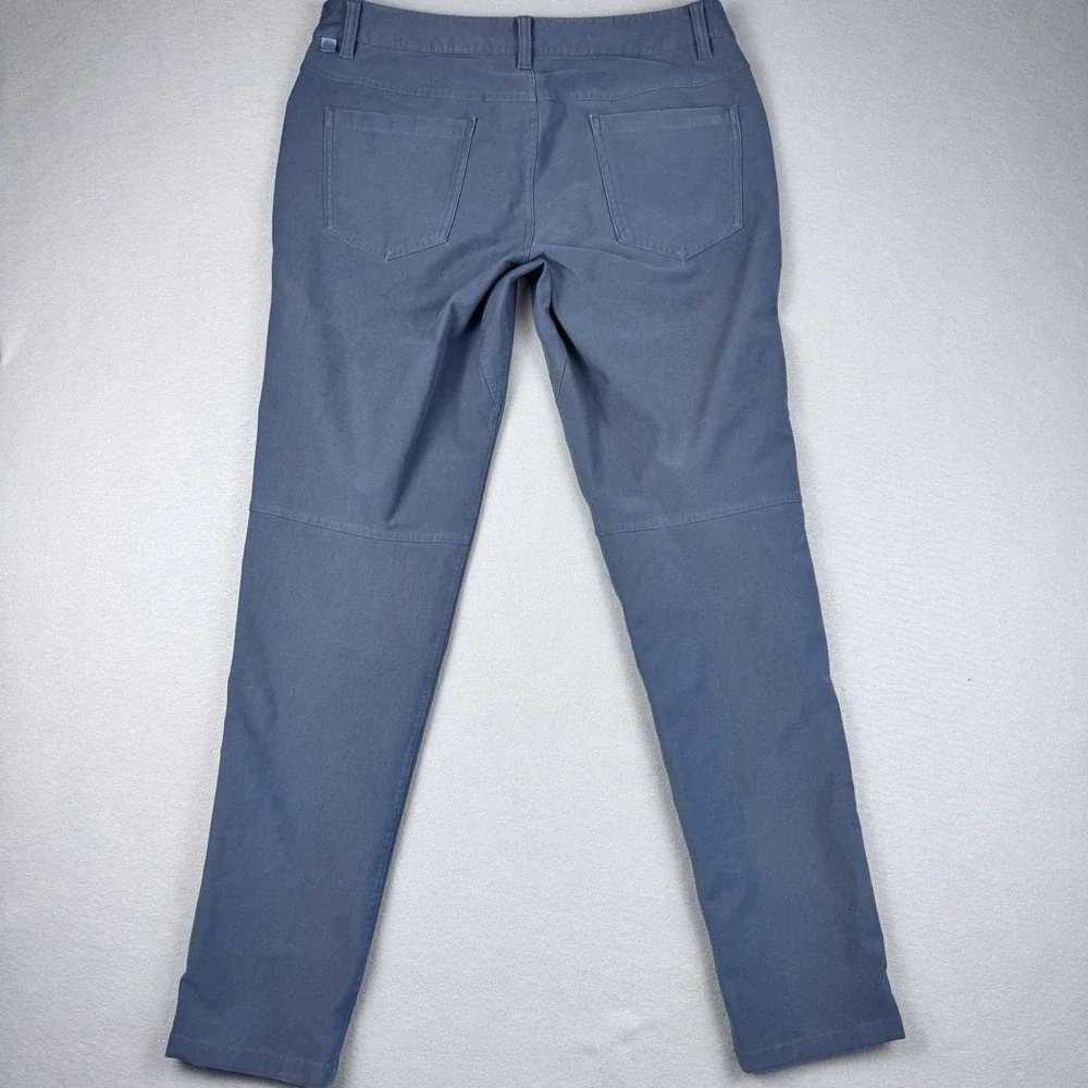 Lululemon ABC Slim-Fit 5-Pocket Pant 32x31 Utilitech Canvas Golf Trouser Blue